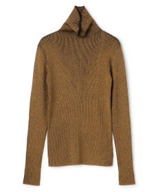 uncrave ラメニット タートルトップス