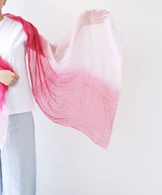 muto Ramie300 バーティカルグラデーション リネンストール