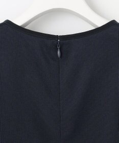 J.PRESS LADIES L 【洗える・吸水速乾】セオアルファピケストライプ ワンピース