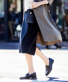 J.PRESS LADIES 【洗える】 バーズアイジャージー ナロー スカート