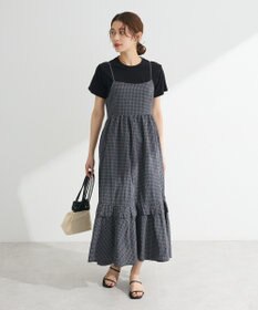 Green Parks ・ＥＬＥＮＣＡＲＥ　ＤＵＥ　ギンガムキャミワンピース