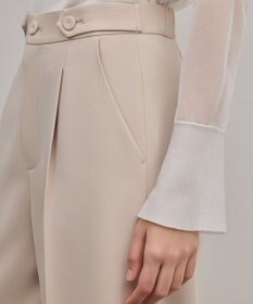 GRACE CONTINENTAL トリアセワイドパンツ