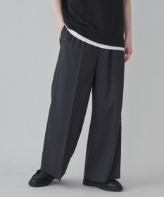 WEGO 【ユニセックス着用ITEM】ワイドストレートスラックス