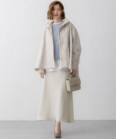 23区 L 【VERY3月号掲載/撥水加工】ライトツイル フーディーアウター