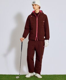 PW CIRCULUS 【撥水加工 / ストレッチ】【MEN】キルティング中綿ブルゾン ゴルフ