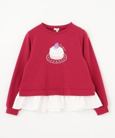 ANY KIDS 裏シャギーレイヤード風トレーナー