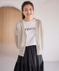 ANY メッシュカーディガン