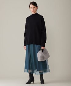 自由区 L 【新色追加生産・WEB限定カラーあり】チュール スカート