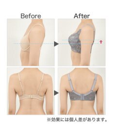 BRADELIS New York 【BRADELIS New York】サポートバックラインブラ24S1 グラマーバストをスッキリさせる補正ブラ