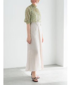 Te chichi パターンアソートシャーリングブラウス