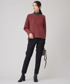 自由区 L ツイーディー ニット