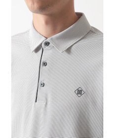 DAKS DAKS GOLF ツートン冷感半袖ポロシャツ