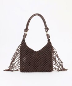 自由区 クロッシェフリンジ バッグ