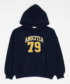 WEGO グラフィックビッグプルパーカー