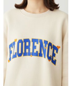 Green Parks ・Ｄｏｕｂｌｅ　Ｆｌａｇｓ　ロゴｐｔ＆刺繍スウェット