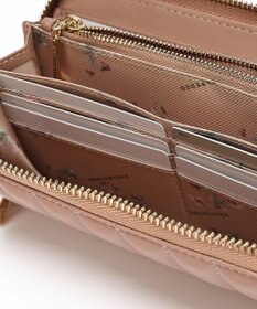 style code 【MERCURYDUO/マーキュリーデュオ】スタッズキルティング　ラウンド長財布