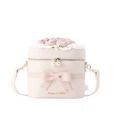 Maison de FLEUR ローズブーケキューブショルダーバッグ