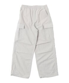 WEGO 【ウエストゴム/MLサイズ展開】ナイロンイージーカーゴパンツ