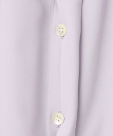 23区 S 【洗える】バックサテンアムンゼン パール釦 ブラウス