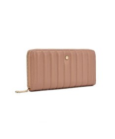 style code 【MERCURYDUO/マーキュリーデュオ】スタッズキルティング　ラウンド長財布