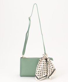 UNBILLION 【テレビ ドラマ着用アイテム】cachecache WEB限定スカーフ付ボックスショルダー