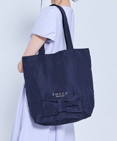 TOCCA HOLDING KNOT SUBBAG サブバッグ【星風まどかさん着用・A4サイズ対応】 ネイビー系