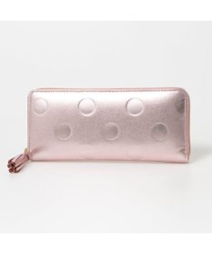 UNBILLION ペルケ perche / ドット型押し・ジャバラカード長財布