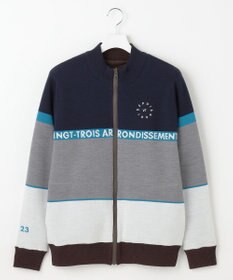 23区GOLF 【MEN】リバーシブルニットブルゾン