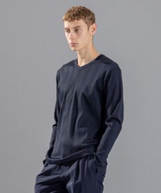 JOSEPH HOMME 【LEON 掲載】テックリブジャージー　Vネックカットソー