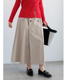 Te chichi トレンチフレアスカート