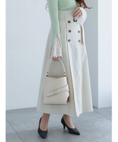 Te chichi トレンチフレアスカート