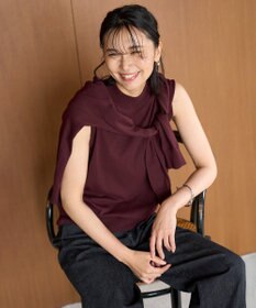 UNFILO L UVモイスト 2WAYカーディガン