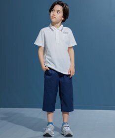 J.PRESS KIDS 【100-130cm】コットンストレッチ 7分丈パンツ