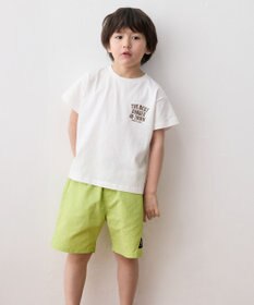 ANY KIDS バックプリント 半袖Tシャツ