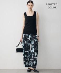 ICB L 【WEB限定カラーあり】 ブロードステッチリブ タンクトップ