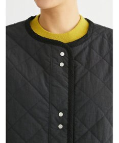 Green Parks キルティングミドル丈コート