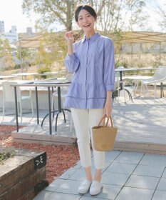 Tiaclasse L 日本製サーラドライ・テーパードパンツ