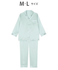 ワコール／睡眠科学 パジャマ シルク100% 長袖 長ズボン ここちよく眠れる 吸放湿性 レディース YDX542 睡眠科学／ワコール