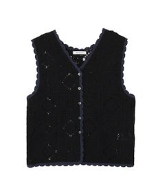 AMERICAN HOLIC クロシェ風ニットベスト