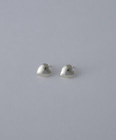 シルバー925 ハートラバーピアス / yoaa | ファッション通販
