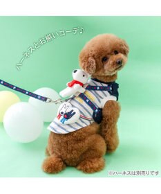 PET PARADISE リサとガスパール ボーダーハートＴシャツ 小型犬