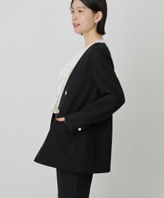 AMERICAN HOLIC 【イージーケア】ノーカラージャケット