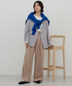 AMERICAN HOLIC 【イージーケア】ノーカラージャケット