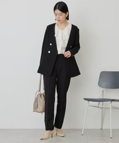 AMERICAN HOLIC 【イージーケア】ノーカラージャケット