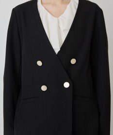 AMERICAN HOLIC 【イージーケア】ノーカラージャケット