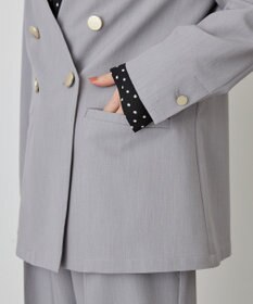 AMERICAN HOLIC 【イージーケア】ノーカラージャケット