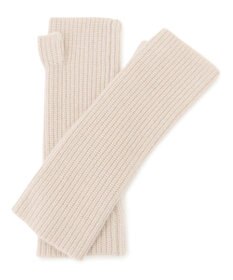 23区 【見上愛さん着用/洗える】ピュアカシミヤ アームウォーマー ベージュ系