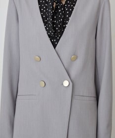 AMERICAN HOLIC 【イージーケア】ノーカラージャケット