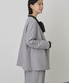 AMERICAN HOLIC 【イージーケア】ノーカラージャケット