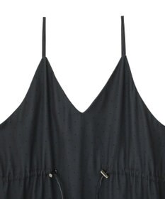 AMERICAN HOLIC サイドシャーリングVネックドットキャミワンピース